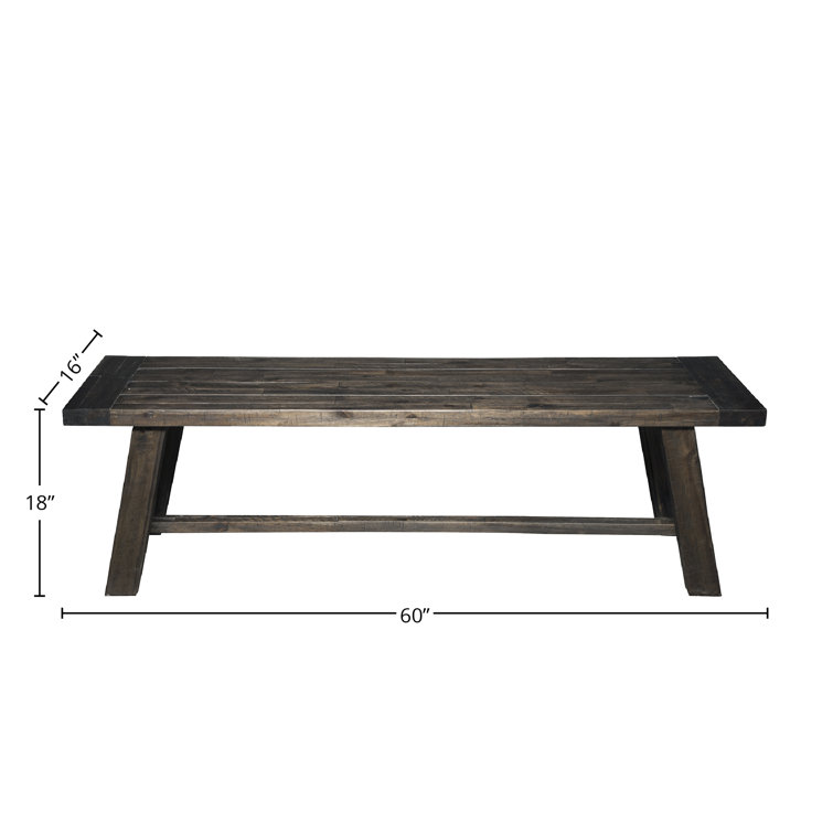 Wayfair bench dining online table